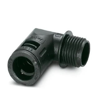 Phoenix Contact - Hulpstuk voor kunststof kabelbeschermslang - WP-GA HF IP66 M16 BK 3240925 6775210