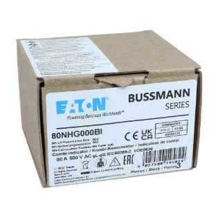 Eaton - Smeltpatroon (mes) - NH FUSE 80AMP 500V SIZE 000 GG IMGL 80NHG000BI 6837343
