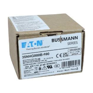Eaton - Smeltpatroon (mes) - NH FUSE 35AMP 690V SIZE 000 GG MGL 35NHG000B-690 6837469
