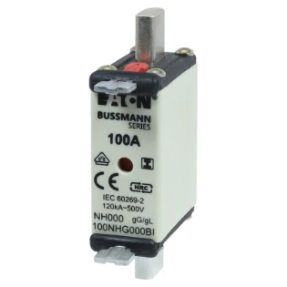 Eaton - Smeltpatroon (mes) - NH FUSE 100AMP 500V SIZE 000 GG IMG 100NHG000BI 6838961