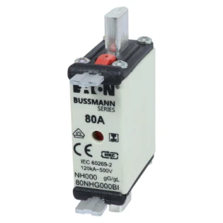 Eaton - Smeltpatroon (mes) - NH FUSE 80AMP 500V SIZE 000 GG IMGL 80NHG000BI 6838963