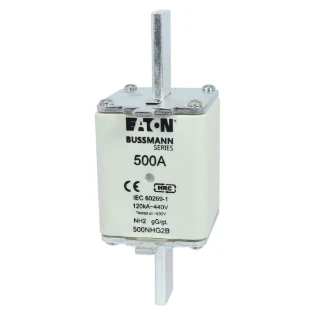 Eaton - Smeltpatroon (mes) - NH FUSE 500A 500V GG/GL SIZE 2 500NHG2B 6842353