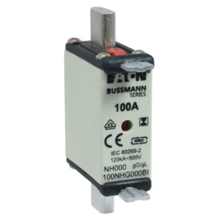 Eaton - Smeltpatroon (mes) - NH FUSE 100AMP 500V SIZE 000 GG IMG 100NHG000BI 6844183