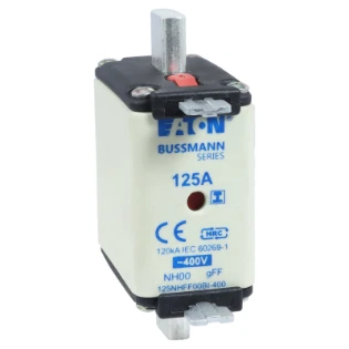 Eaton - Smeltpatroon (mes) - 125Amp 400V AC GFF 00 NH FUSE 125NHFF00BI-400 6844210