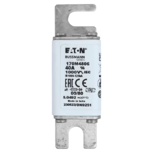 Eaton - HRC zekering - FUSE 40A 1000V 00/80 AR 170M4806 6844741