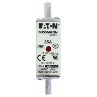Eaton - Smeltpatroon (mes) - NH FUSE 35AMP 690V SIZE 000 GG MGL 35NHG000B-690 6844798