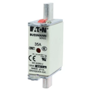 Eaton - Smeltpatroon (mes) - NH FUSE 35AMP 690V SIZE 000 GG MGL 35NHG000B-690 6844799