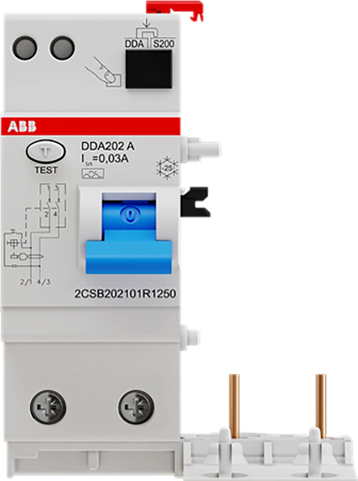 ABB Aardlekblok DDA 202 A-25/0,03 2CSB202101R1250 687894