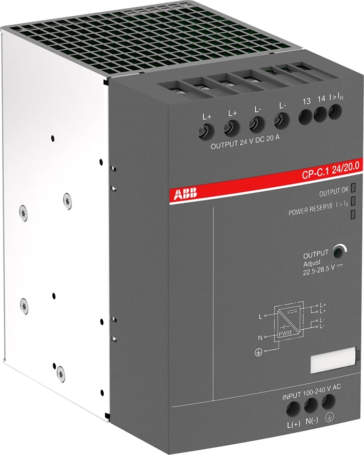 ABB Gelijkstroomvoedingseenheid CP-C.1 24/20.0 1SVR360763R1001 688254