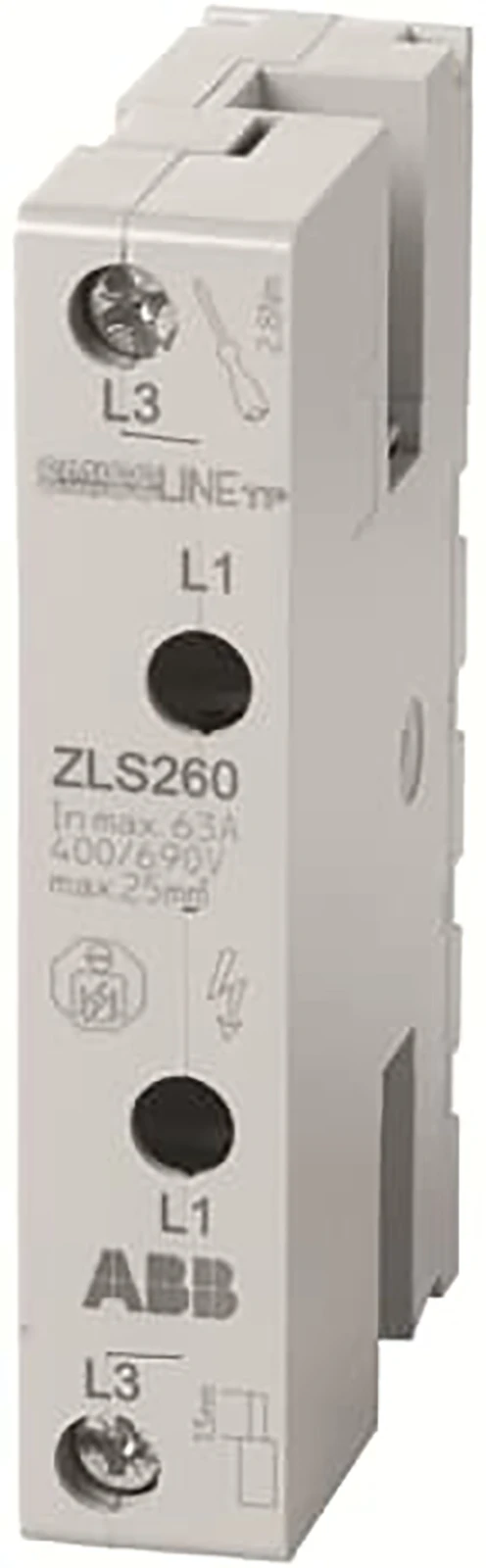 ABB Aansluitklem voor hoofdkabel ZLS 260 2CCA205305R0001 688717