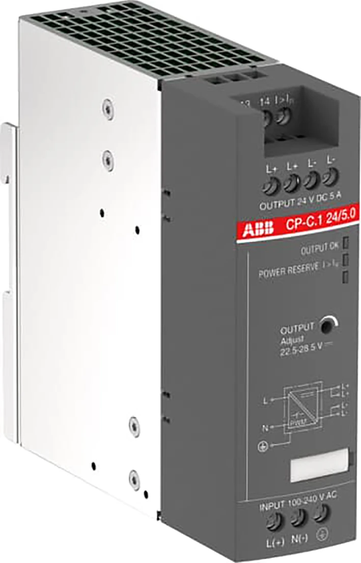 ABB Gelijkstroomvoedingseenheid CP-C.1 24/5.0 1SVR360563R1001 688788