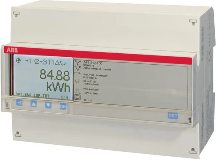 ABB Elektriciteitsmeter A43 212-100 2CMA170522R1000 689477