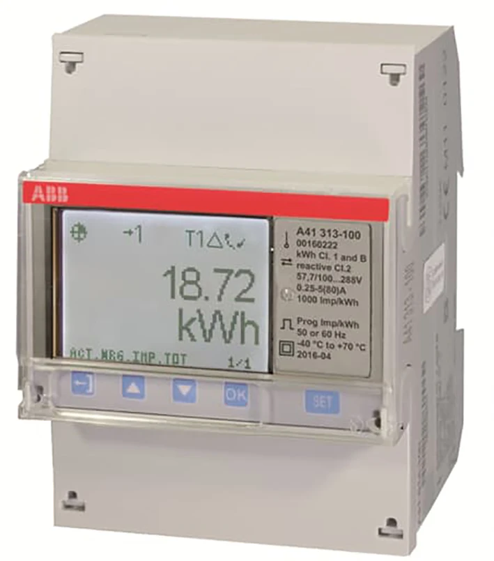 ABB Elektriciteitsmeter A41 313-100 2CMA170504R1000 689522