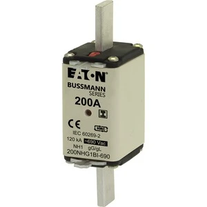 Eaton - Smeltpatroon (mes) - NH FUSE 200AMP 690V AC gG 1 DUAL IN 200NHG1BI-690 696387