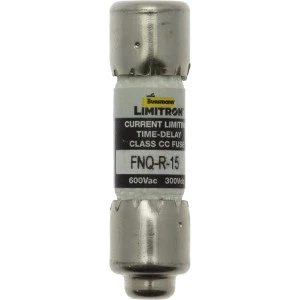 Eaton - Cilindrische zekering - CLASS CC TIME DELAY REJECTION FUSE FNQ-R-15 698235
