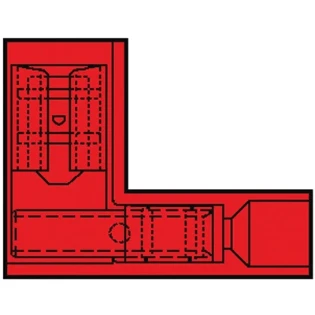 Klemko - Aderdoorverbinder rond/vlak - IS1507FLBF-NY 156146 70001