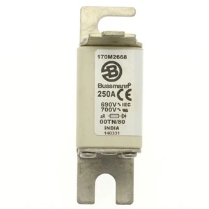 Eaton - HRC zekering - FUSE 250A 690V 00TN/80 AR UR 170M2668 701029