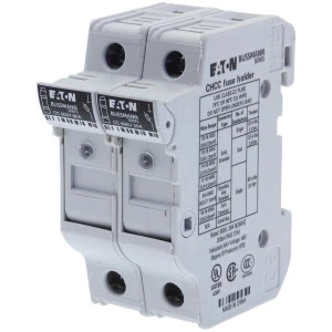 Eaton - Houder voor cilindrische zekering - 2P 10X38MFH 30A 600V Class CC-indic CHCC2DIU 705191