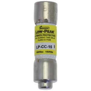Eaton - Cilindrische zekering - LOW PEAK CC TIME DELAY LP-CC-15 705729