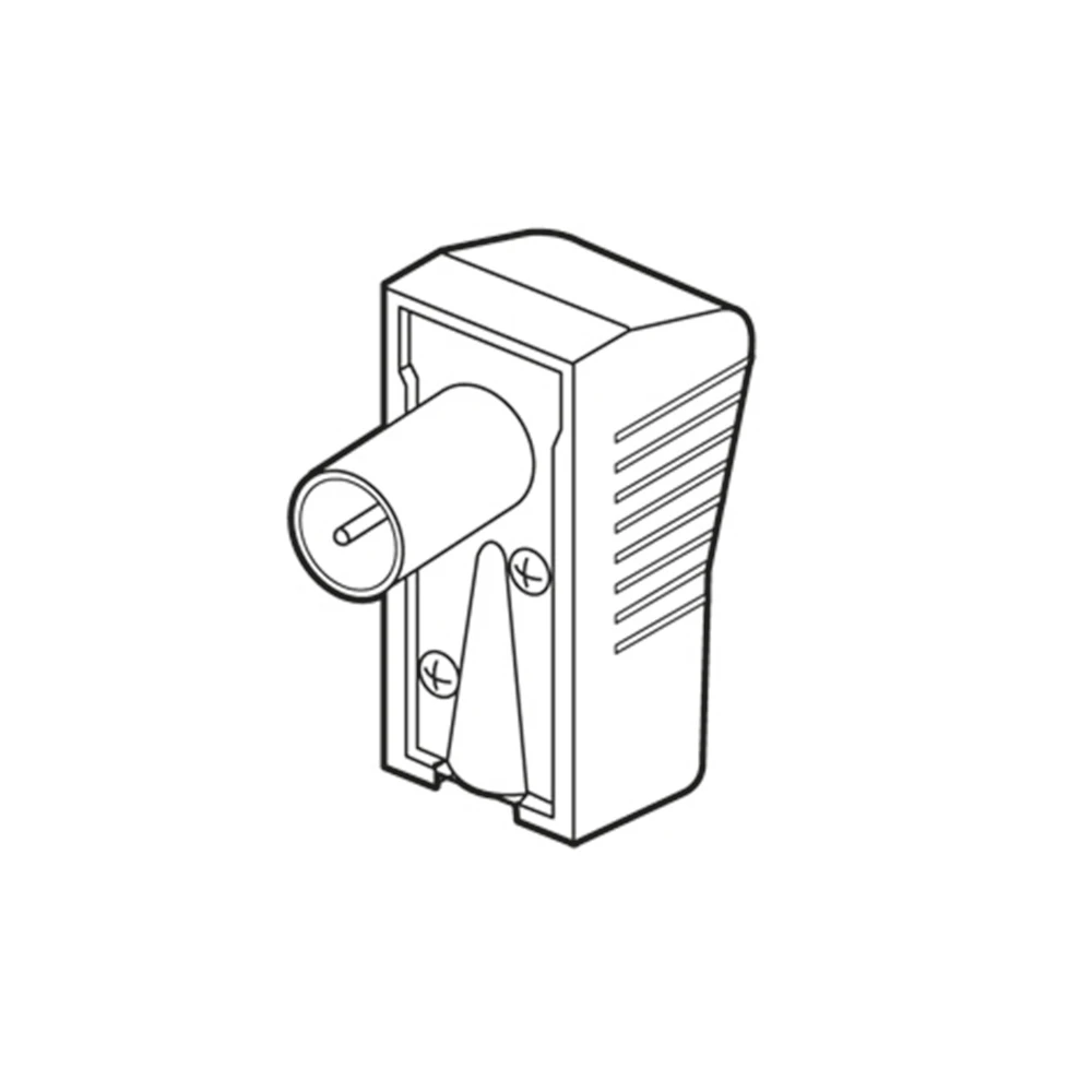 HK / HAKA Coax connector Stekker haaks male 554500006 7099733