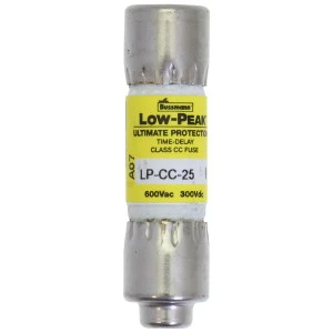 Eaton - Cilindrische zekering - LOW PEAK CC TIME DELAY LP-CC-25 714323