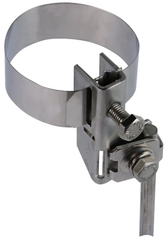 Dehn Regenpijpklem voor bliksembeveiliging BRS 27.89 AK1X10 2X6.8 V2A 540103 7275181