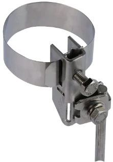 Dehn - Regenpijpklem voor bliksembeveiliging - BRS 27.89 AK1X10 2X6.8 V2A 540103 7275181