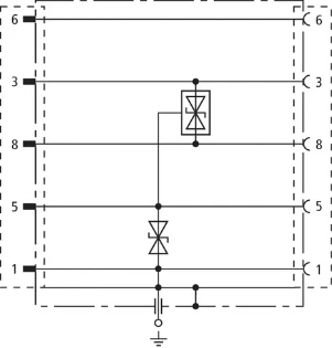 Dehn - Overspanningsbeveiliging voor data en M&R - FS 9E PB 6 924017 7275626