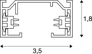 SLV - Spanningsrail - 143010 143010 7318069