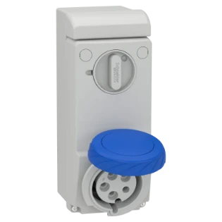 Schneider Electric - CEE-contactdoos uitschakelbaar, beveiligd (IEC 60309) - 83092 83092 7358607