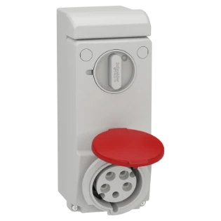 Schneider Electric - CEE-contactdoos uitschakelbaar, beveiligd (IEC 60309) - 83047 83047 7361413