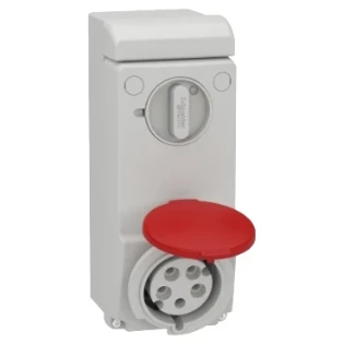 Schneider Electric - CEE-contactdoos uitschakelbaar, beveiligd (IEC 60309) - 83047 83047 7377889