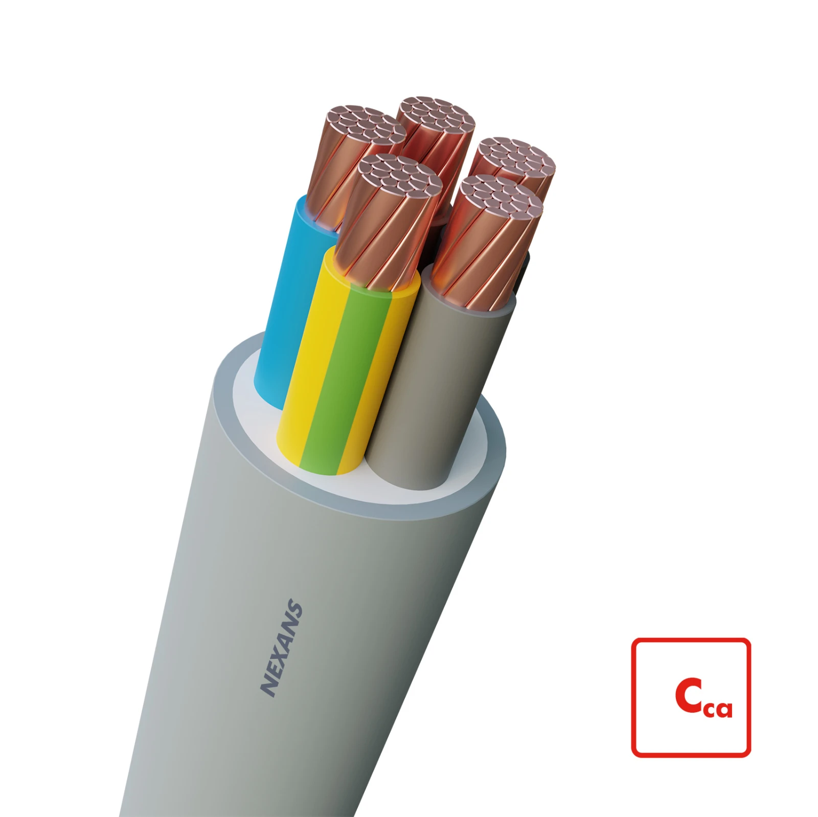 Nexans Installatiekabel YMz1K Cca FLEX 5x50 10513648 7386677