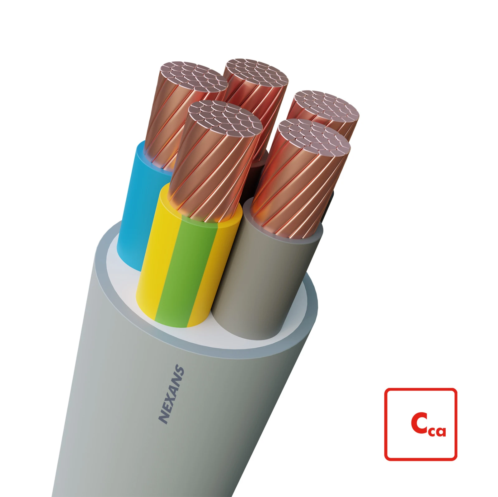Nexans Installatiekabel YMz1K Cca FLEX 5x95 10513650 7386689