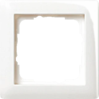 Gira Afdekraam schakelmateriaal Abd.rahmen 1f Std55 RW 021103 7424