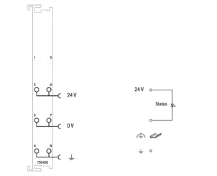 Wago - Veldbus, dec. periferie - voedings- en segmentmodule - 750-602 750-602 7510723