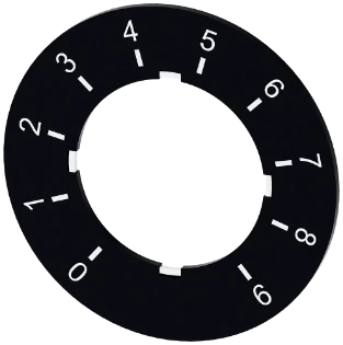 Siemens - Tekstschild voor drukknop/signaallamp - 3SU1900-0BG16-0RT0 3SU19000BG160RT0 7593311