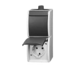 ABB - Schakelaar/wandcontactdoos combinatie - 2601/6/20EW-53-503 2CKA001684A0319 7896