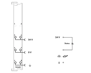 Wago - Veldbus, dec. periferie - voedings- en segmentmodule - 750-602 750-602 807013