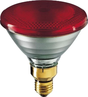 Philips - IR-lamp - PAR38 IR 175W E27 230V RED 1CT/12 8711500600530 831690