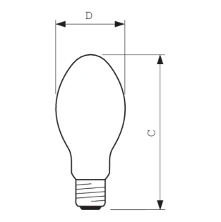 Philips - Halogeenmetaaldamplamp zonder reflector - MASTER CITYWH CDO-ET PLUS 100W/828 E40 8718291158776 833350