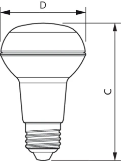 Philips - LED-lamp - COREPROLEDSPOT ND 3-40W R63 E27 827 36D 8718696811795 833427