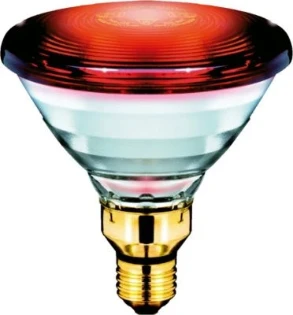 Philips - IR-lamp - PAR38 IR 150W E27 230V RED 1CT/12 8711500128874 837568