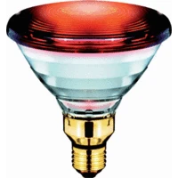 Philips - IR-lamp - PAR38 IR 150W E27 230V RED 1CT/12 8711500128874 838487