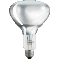 Philips - IR-lamp - R125 IR 375W E27 230-250V CL 1CT/10 8711500126597 838488
