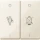 Schneider Electric Merten - Bedieningselement /centraalplaat schakelmateriaal - MTN432644 MTN432644 87027