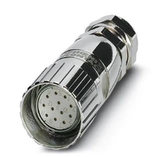 Phoenix Contact - Ronde connector, veldzijdig confectioneerbaar (industrieconnector) - V-RC/TGUM 11/KVD 11/LBL 12 1000041 87434