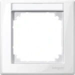 Schneider Electric Merten - Afdekraam schakelmateriaal - MTN470119 MTN470119 87583
