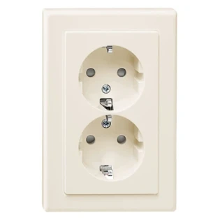 Schneider Electric Merten - Wandcontactdoos - MEG2425-1444 MEG2425-1444 87609