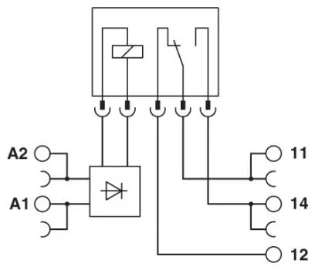 Phoenix Contact - Schakelrelais - PLC-RPT- 24DC/21 2900299 892881